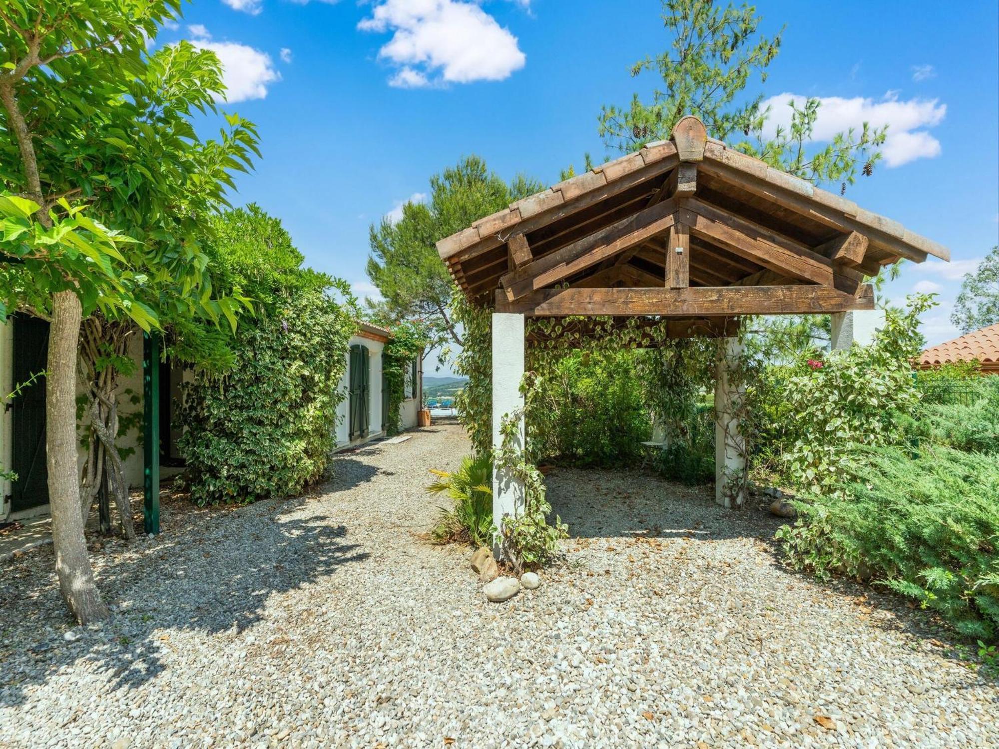 Vacation Home In Limoux With Pool Kültér fotó
